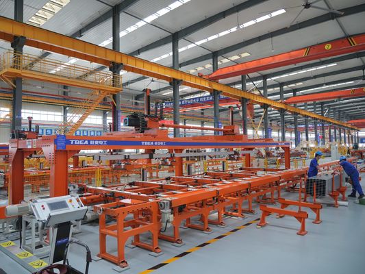 خرید 10M/Min - 30M/Min خط تولید پروفایل ماشین خم کردن فولاد ساختاری online manufacture