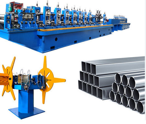 خرید ماشین آلات شکل گیری لوله های فولادی 5kW ماشین آلات شکل گیری لوله های مربع online manufacture