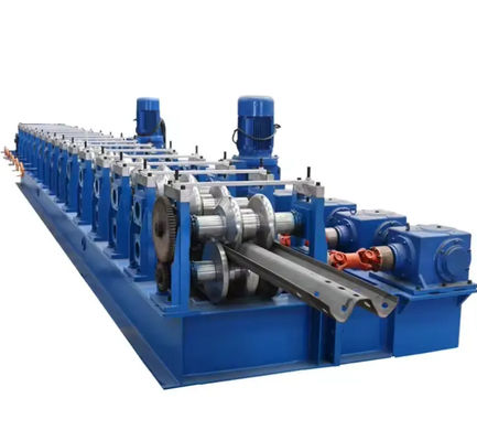 خرید ماشین ساخت محافظ بزرگراه اتوماتیک ماشین ساخت پروفایل با سرعت بالا 7.5Kw online manufacture