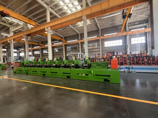 دستگاه فرم‌دهی رول فتوولتائیک خورشیدی اتوماتیک با کنترل PLC سروو